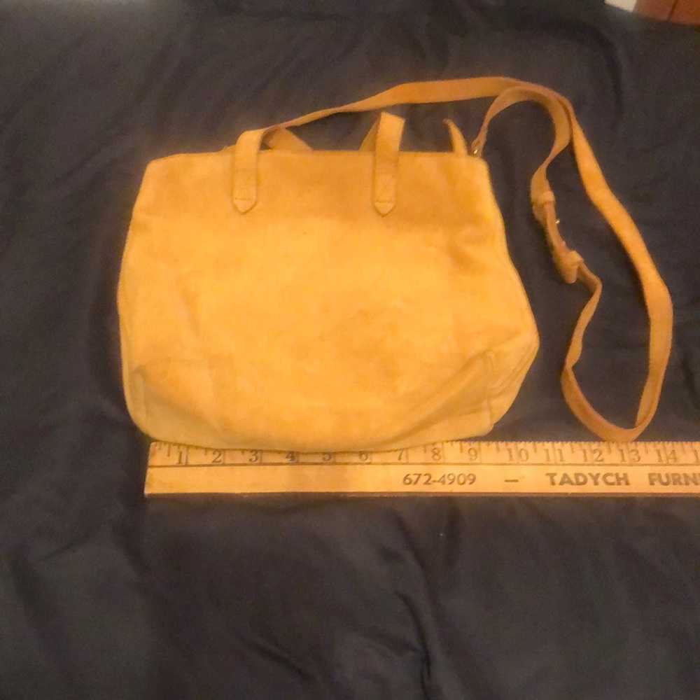 Madewell Women's The Zip-Top corduroy Crossbody Purse